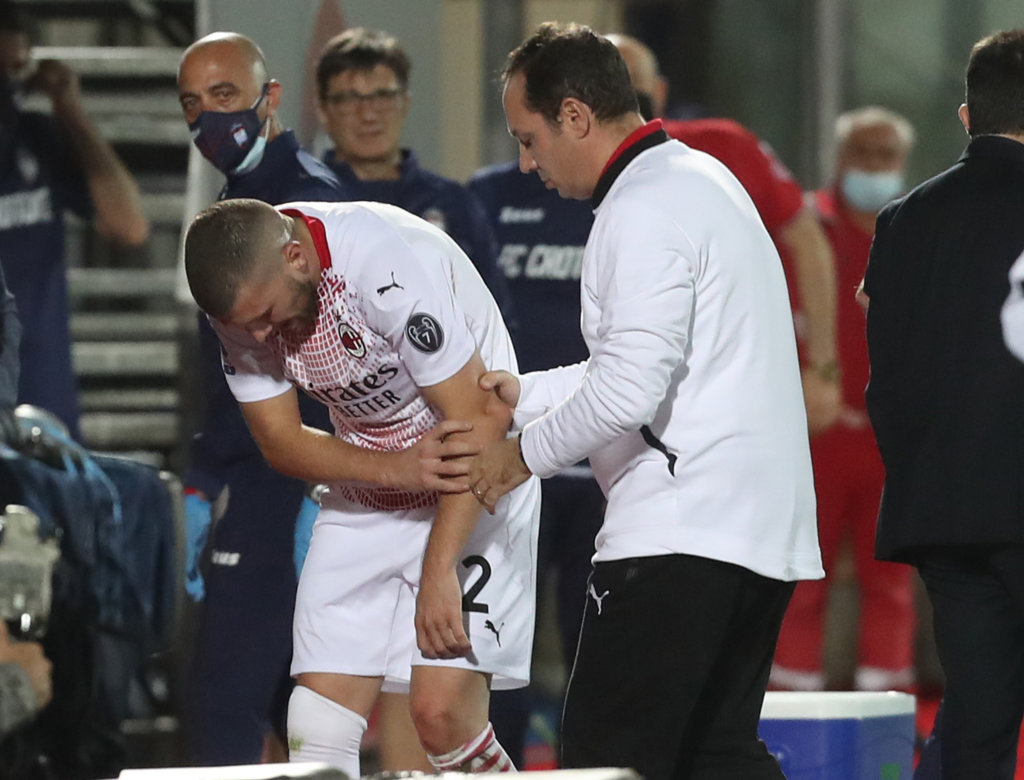 Milan, le condizioni di Rebic