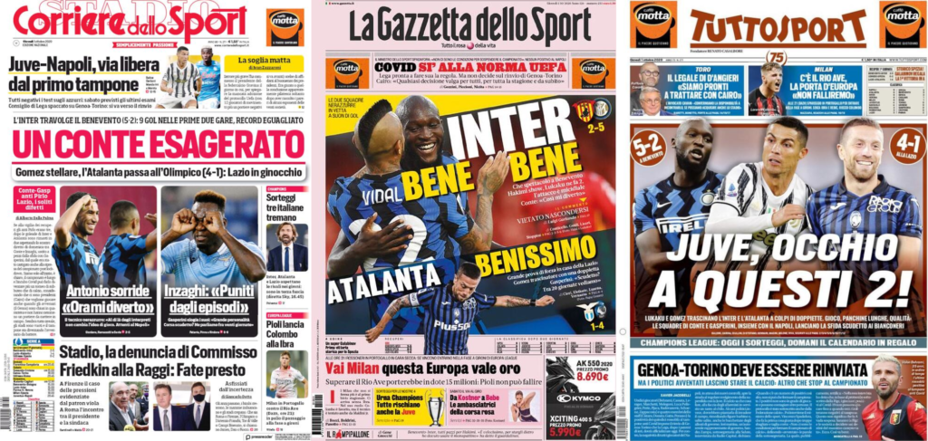 In edicola oggi, 2 ottobre 2020