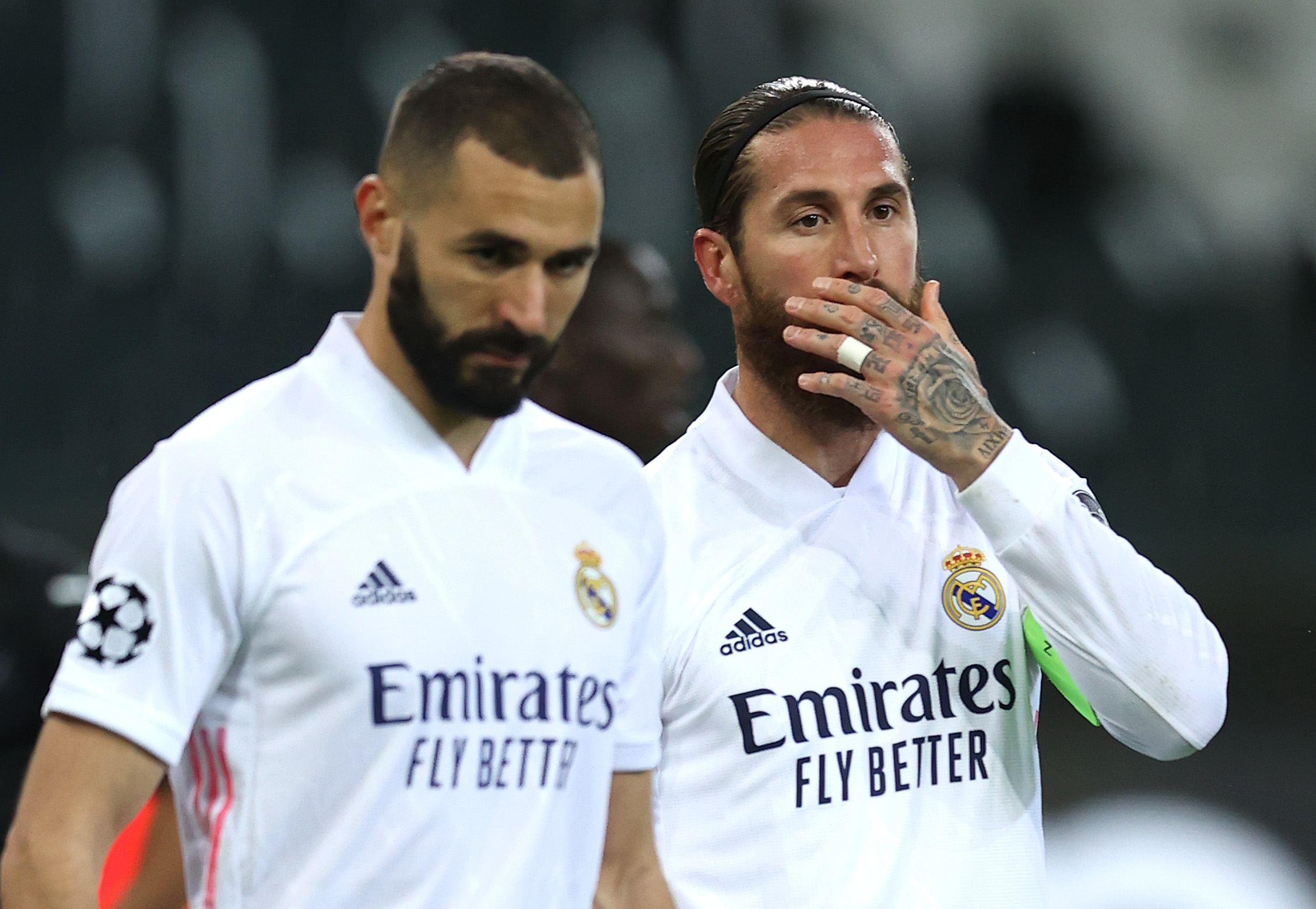 Il Real è ultimo dopo due partite, a 1 punto. Benzema e Casemiro evitano la debacle in Germania - Photo Lars Baron - Getty Images