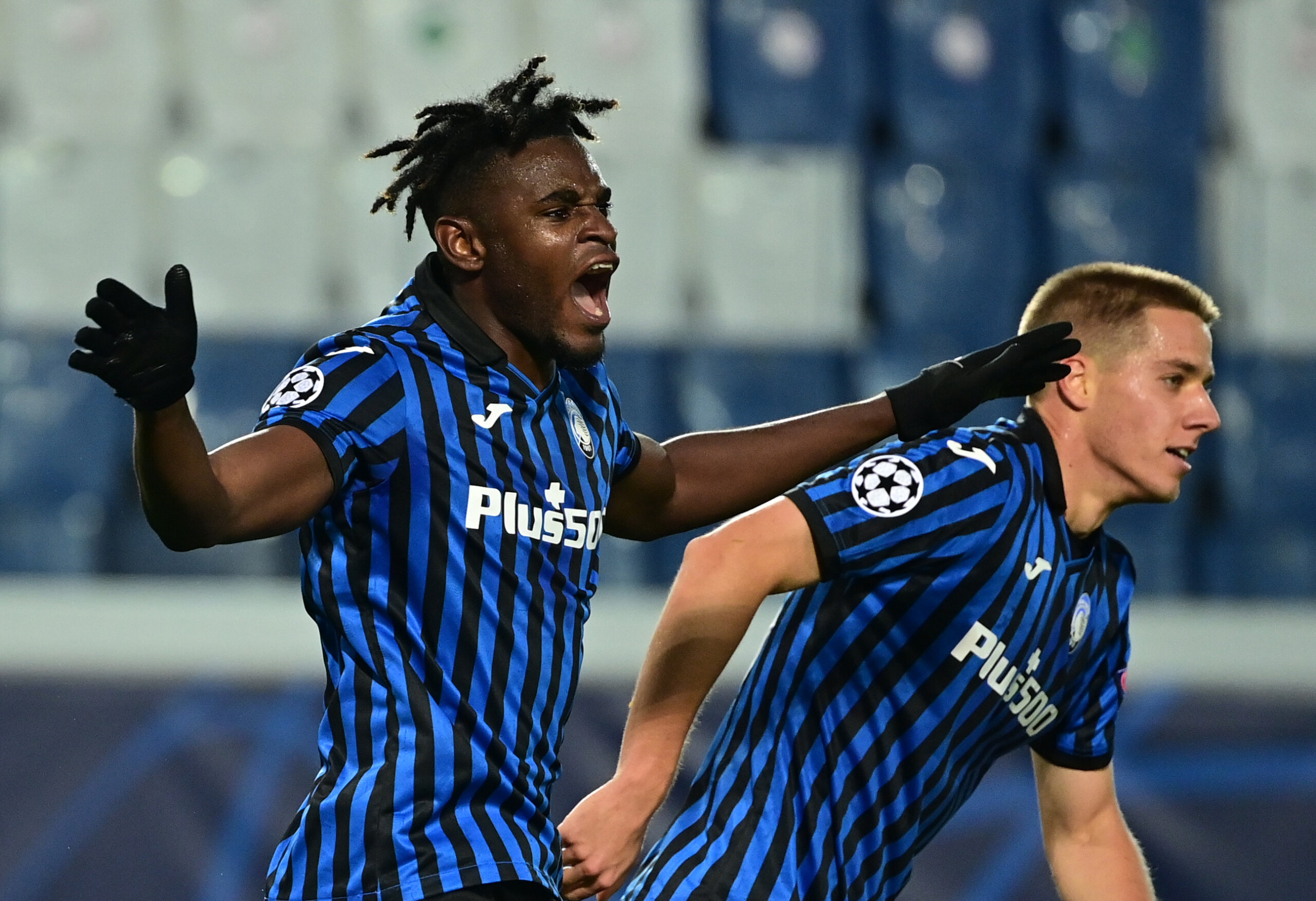 Zapata, protagonista assoluto della rimonta della Dea contro l'Ajax - Photo Miguel Medina - AFP - Getty Images