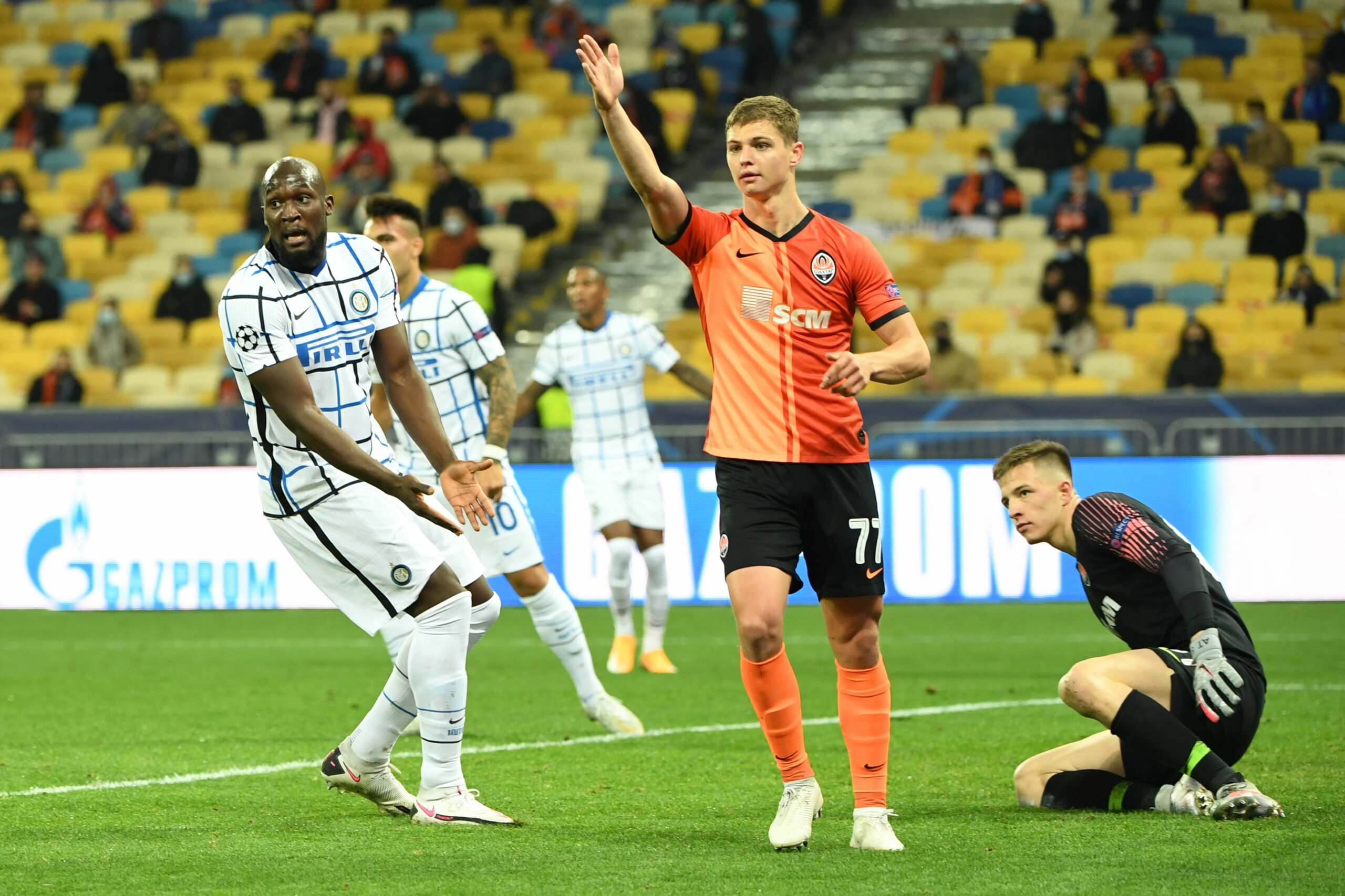 L'Inter resta a secco contro lo Shakhtar, in Ucraina finisce 0-0 - Photo Sergei Supinsky - AFP - Getty Images