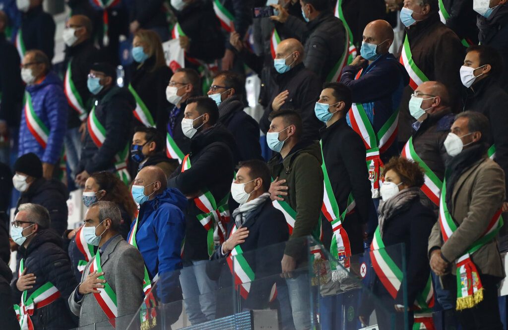 Italia-Olanda, l’iniziativa in onore delle vittime della pandemia