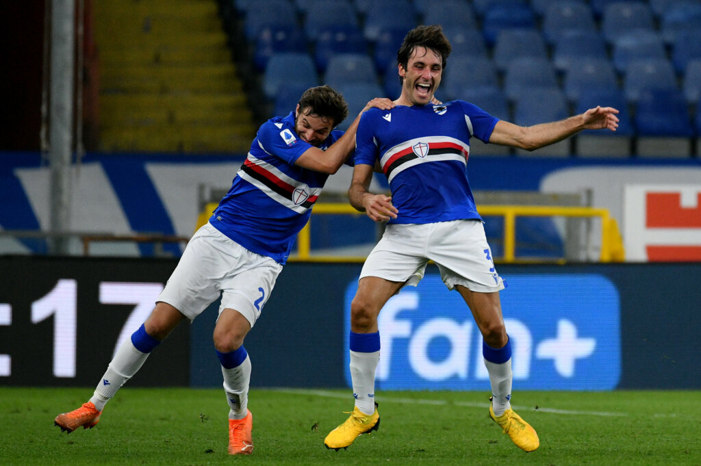 Una super Sampdoria batte la Lazio 3-0
