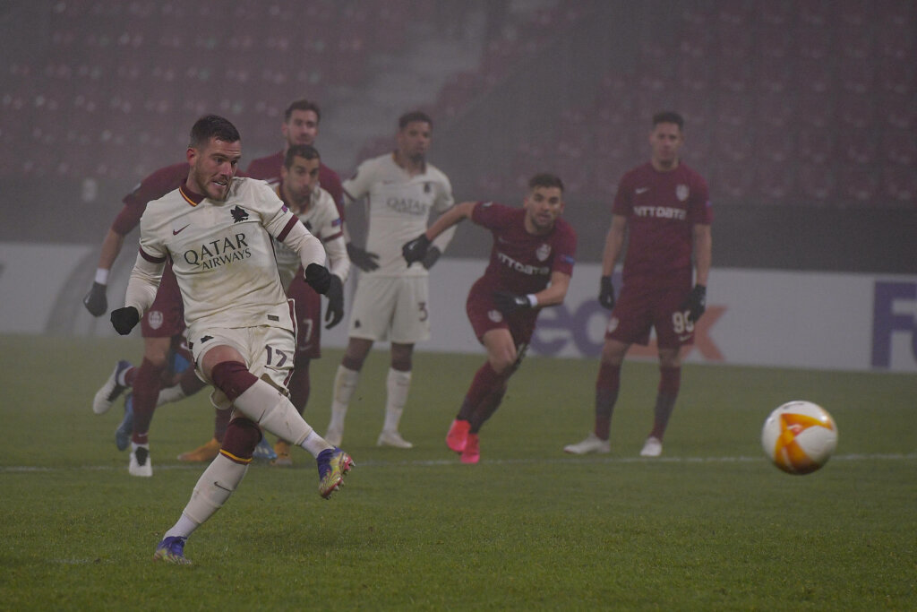 Veretout porta la Roma ai sedicesimi! 2-0 al Cluj