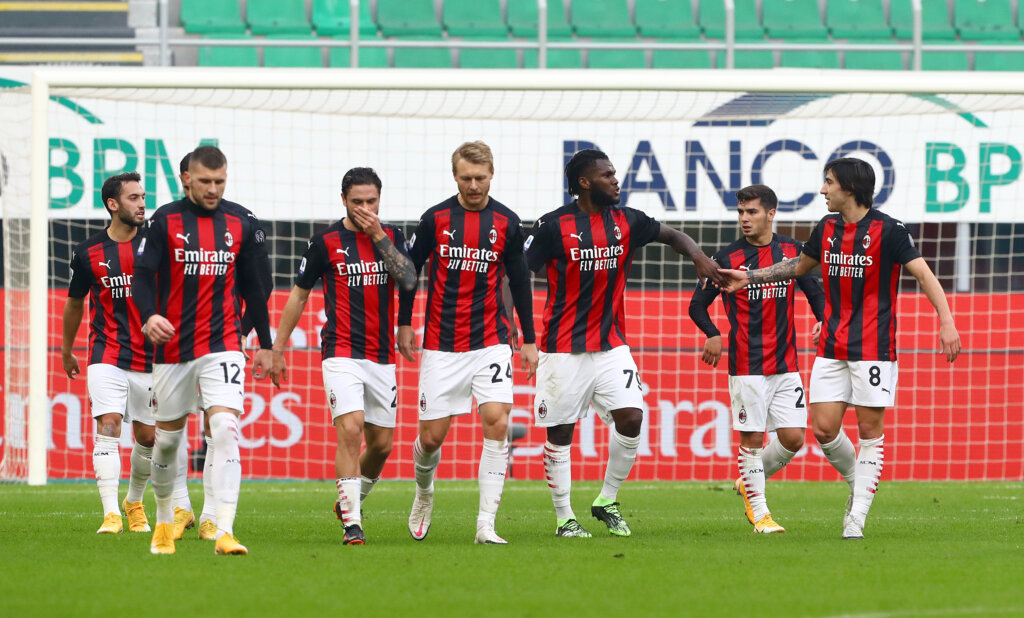 Milan-Fiorentina 2-0, i rossoneri consolidano il primato in classifica