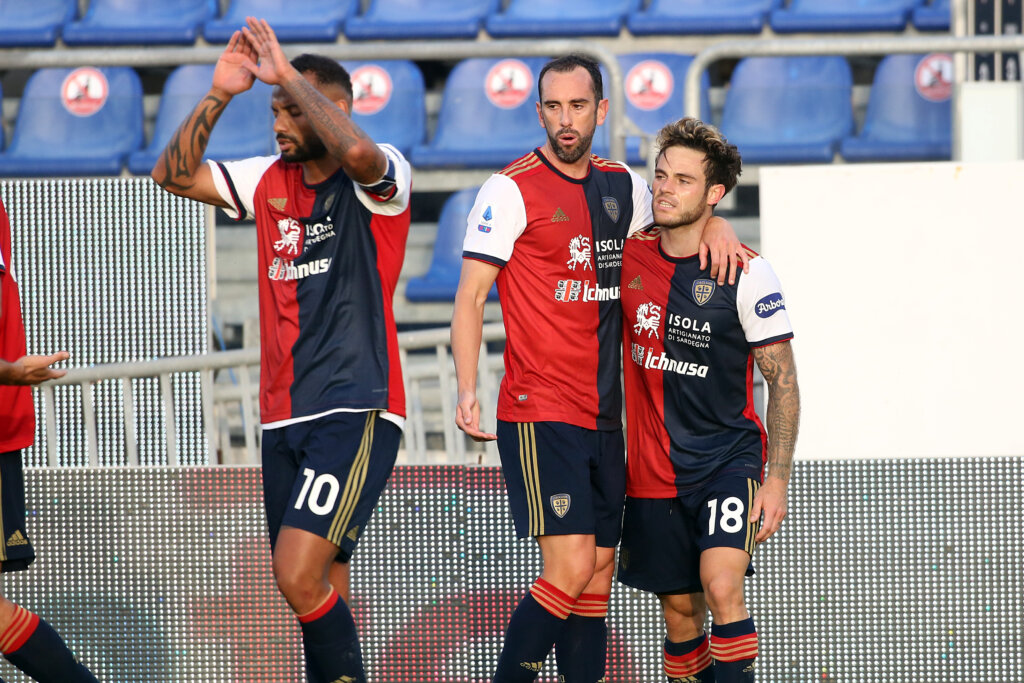 Vince il Cagliari, battuta la Sampdoria 2-0