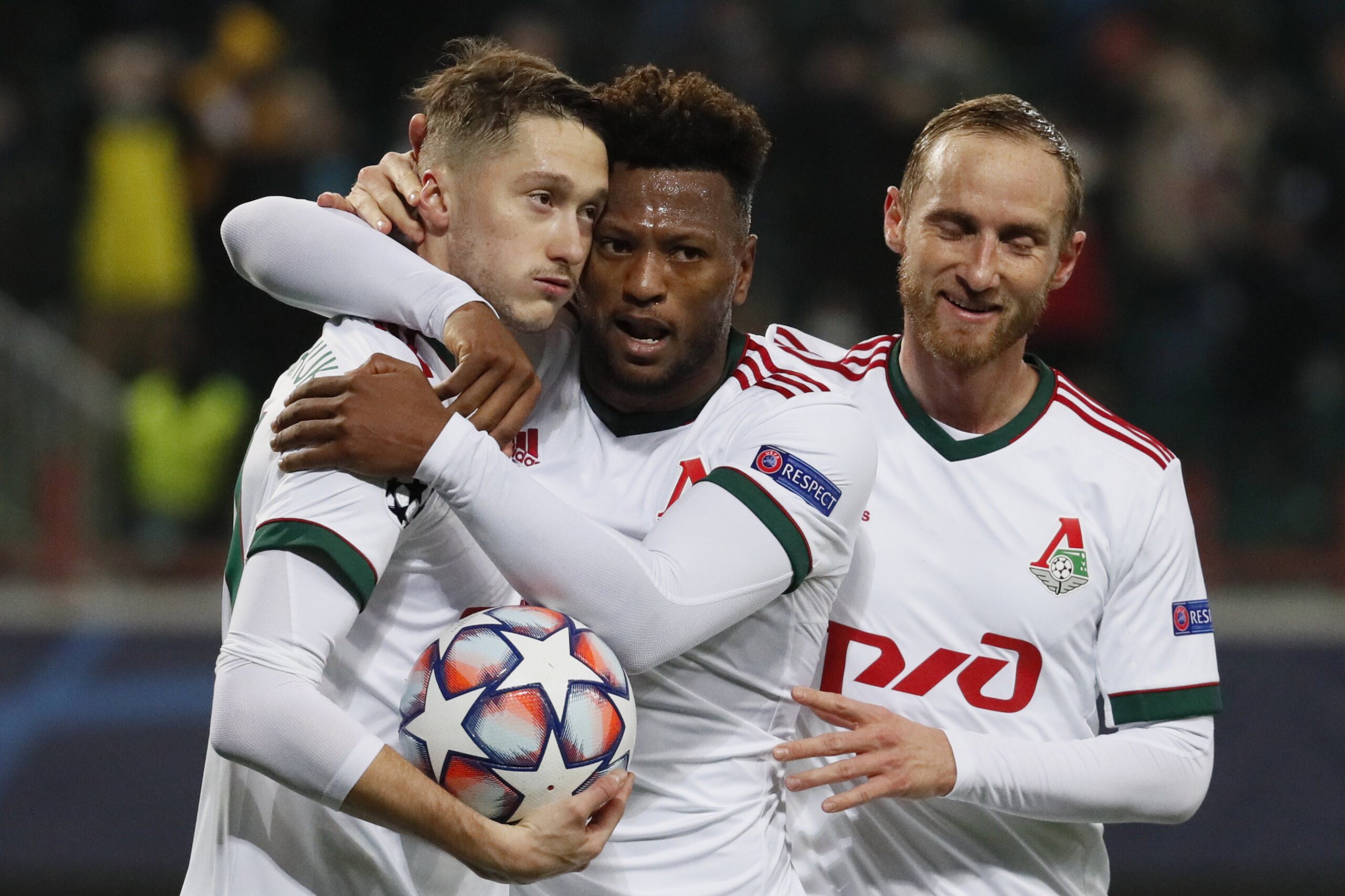 Miranchuk, autore della rete dell'1-1 della Lokomotiv contro l'Atletico Madrid - Photo Yuri Kochetkov - POOL- AFP - Getty Images