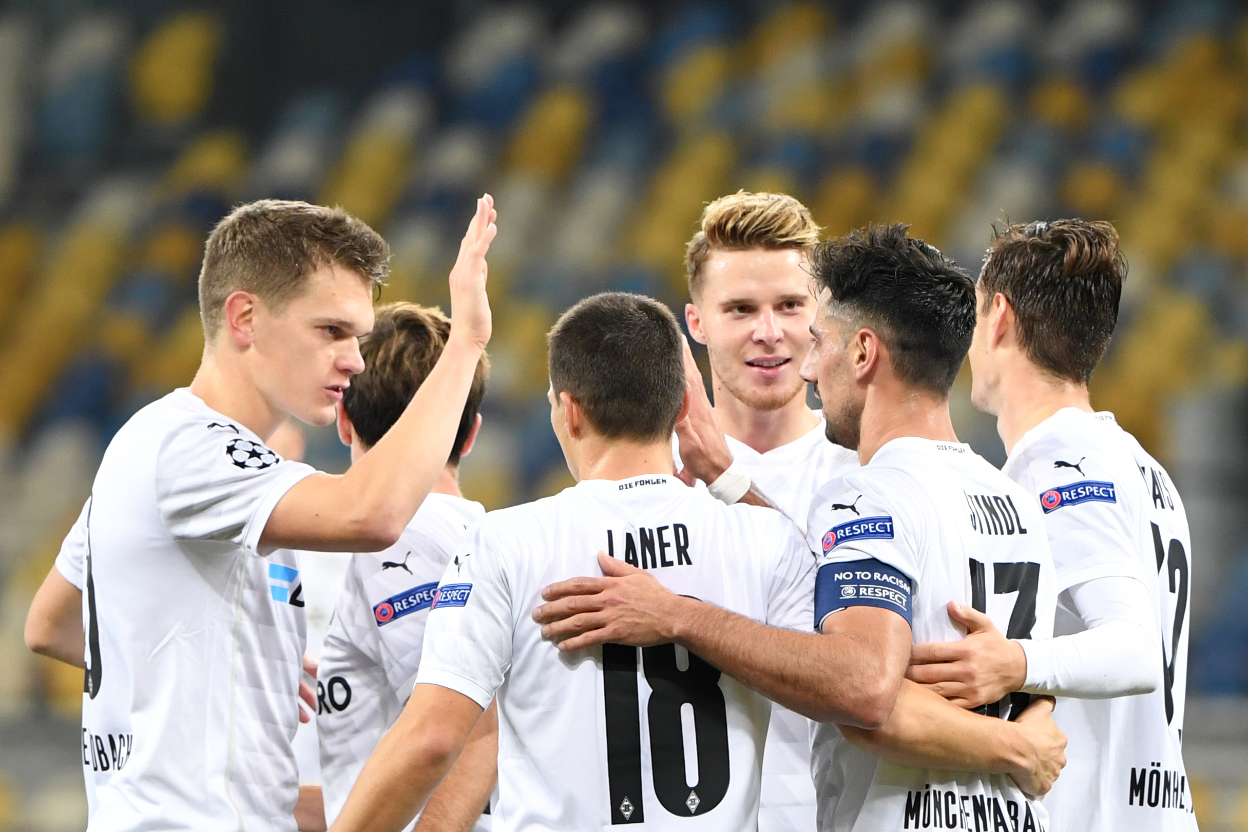 Il Borussia Monchengladbach trionfa in Ucraina. Contro lo Shakhtar finisce 6-0 - Photo Sergei Supinsky - AFP - Getty Images