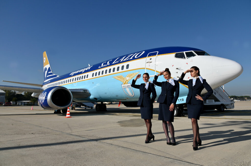 La Lazio continua a volare, ora con un nuovo aereo