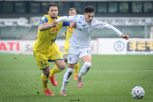 L'Empoli non decolla e viene frenato dal Chievo. Gli uomini di Dionisi restano comunque al comando in Serie B. - Foto Claudio Martinelli - LaPresse