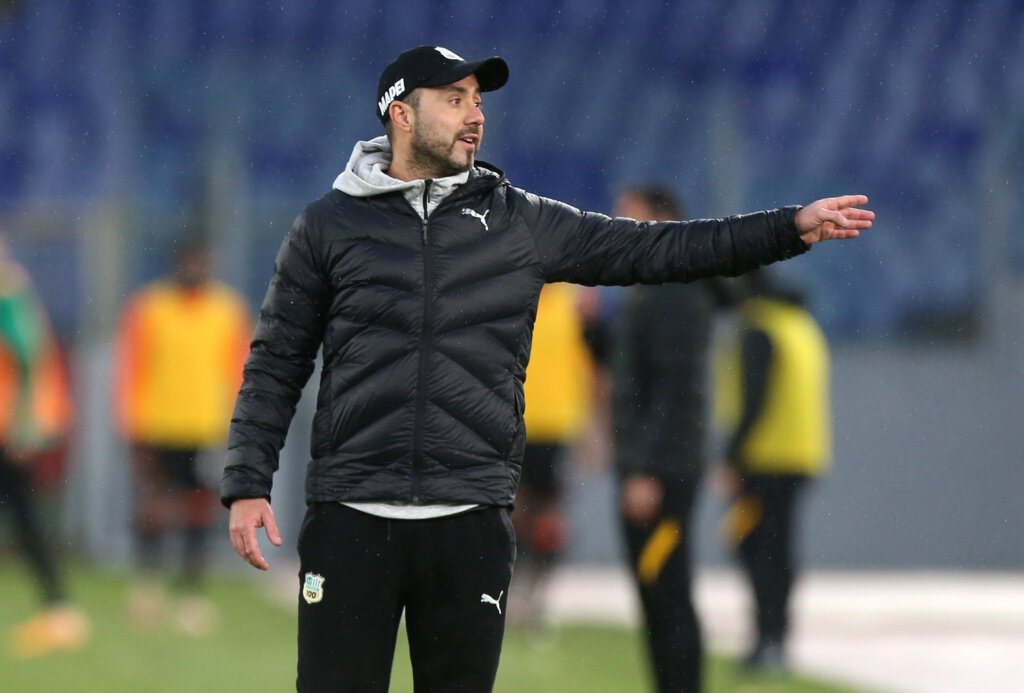 Sassuolo, De Zerbi: “Non parlo dell’arbitro, alcuni devono prendersi responsabilità”