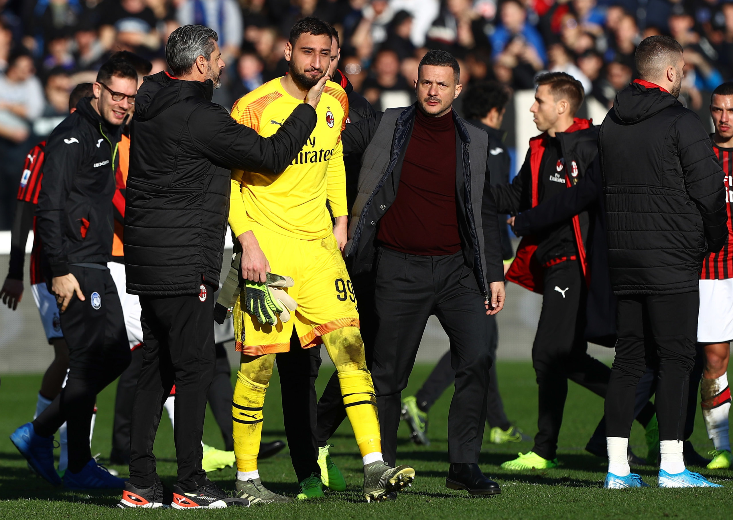 Donnarumma, Atalanta-Milan