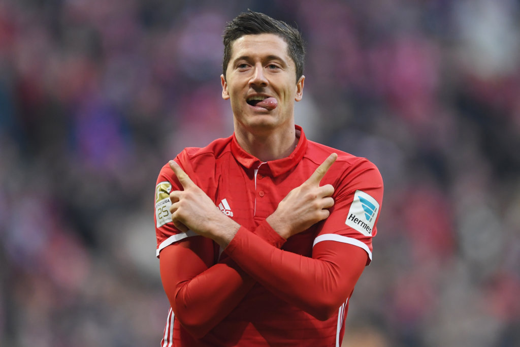 Robert Lewandowski, top 100