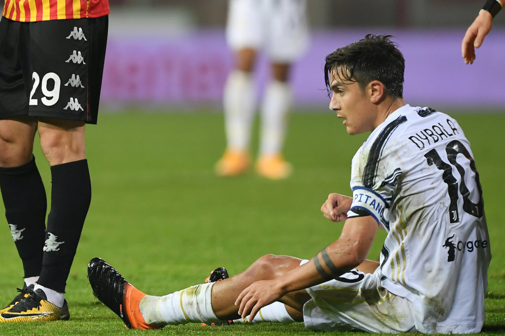 Juventus, Dybala non convocato per il Parma causa affaticamento muscolare