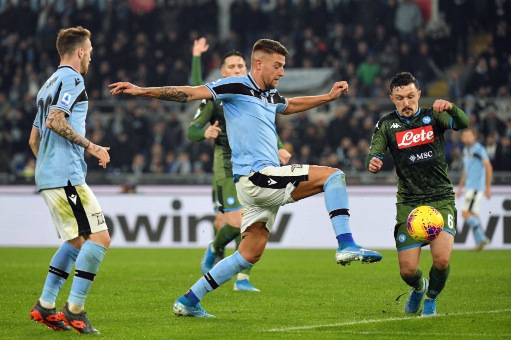 Lazio-Napoli, all’Olimpico si chiude la 13a giornata