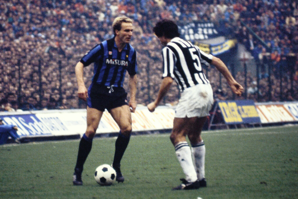 Il derby d'Italia del 1984