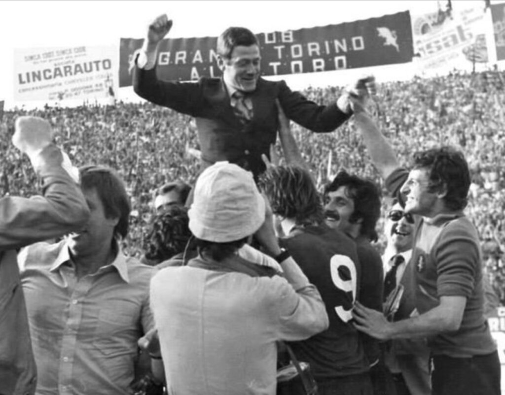 Luigi Radice, allenatore dello scudetto granata del 1976