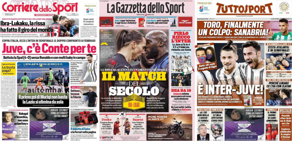 In prima pagina: i quotidiani in edicola oggi, 28 gennaio 2021