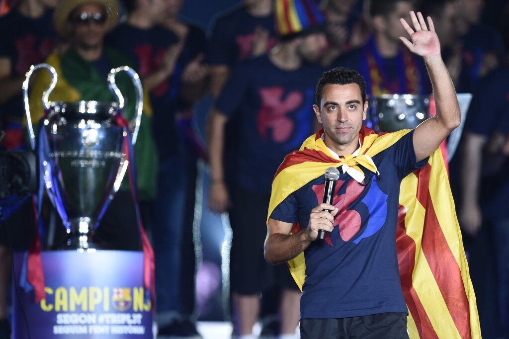 Xavi Hernàndez, capitano e bandiera del Barcellona