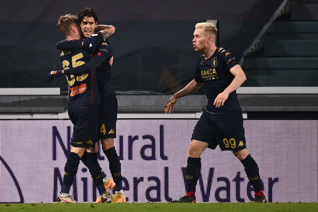 Genoa, i giovani rossoblù puniscono la Juventus