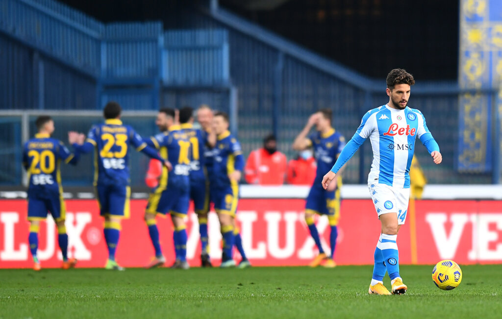 Verona-Napoli 3-1, gli scaligeri mandano Gattuso in crisi