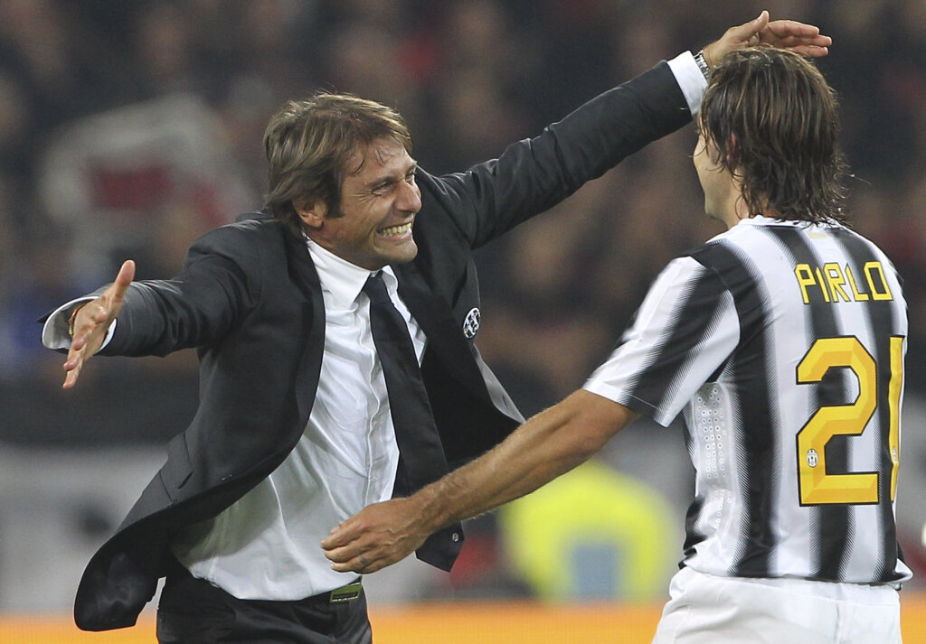 Conte sfida Pirlo: la vera storia alla Juventus