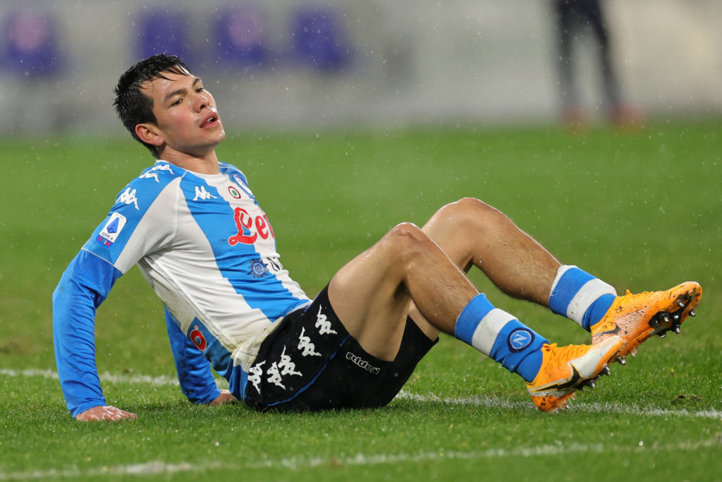 Napoli, infortuni Lozano e Ospina: il comunicato ufficiale