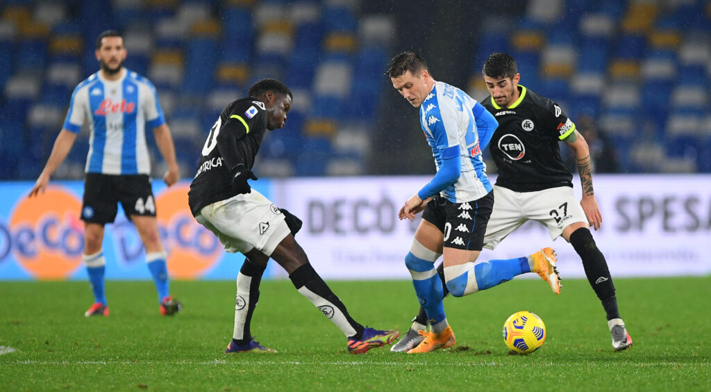 Napoli-Spezia, i partenopei vogliono riprendere la corsa