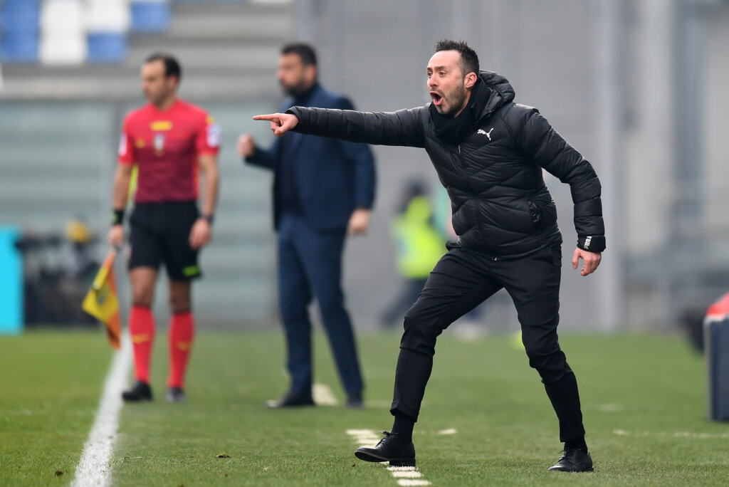 Sassuolo, De Zerbi: “Non si può giocare in un campo così”