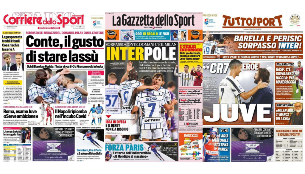 In edicola oggi 6 febbraio