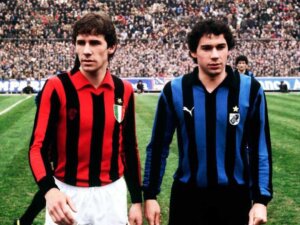 Beppe Baresi con il fratello Franco