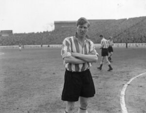 Len Shackleton con la maglia del Sunderland