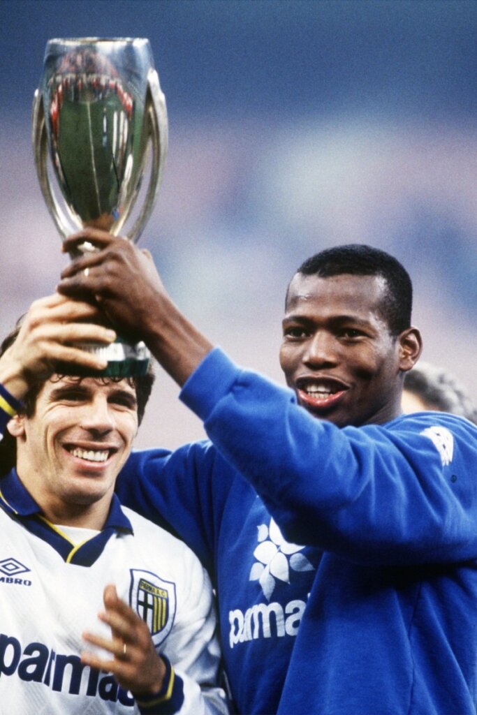 Il Parma vincitore della Supercoppa Uefa 1993