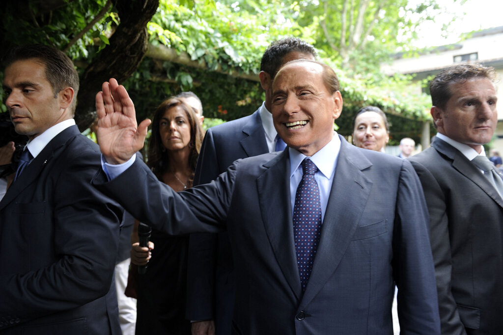 Silvio Berlusconi, storico presidente del Milan