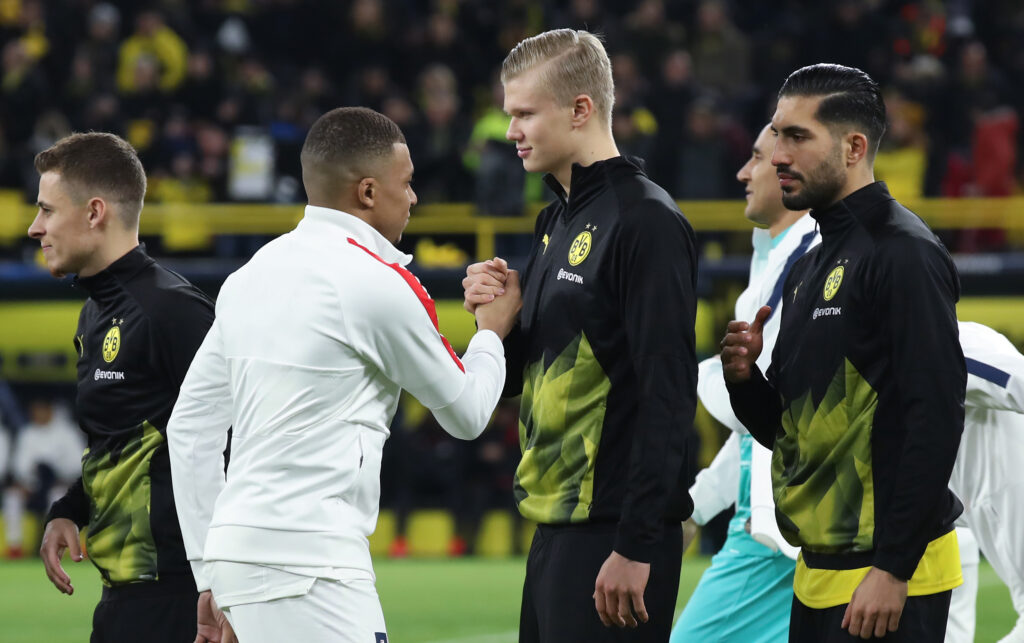 Haaland, Mbappé