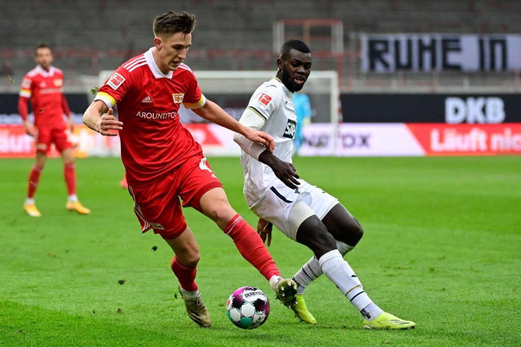 Bundesliga: termina in parità la sfida tra Union Berlino e Hoffenheim