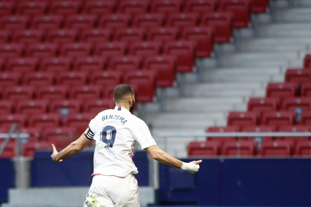 Altro gol in zona Real per Karim Benzema contro l'Atletico - Imago
