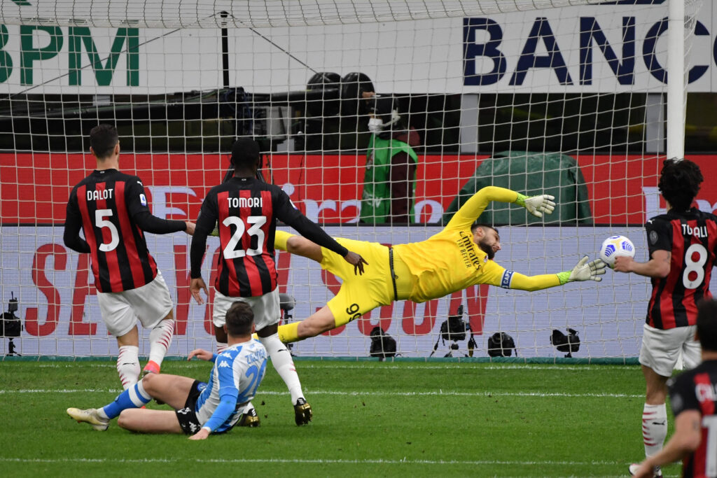 Milan-Napoli 0-0 al 45′: poche emozioni, ma bella partita