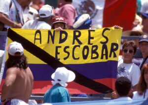 Andrés Escobar, il lutto della Colombia