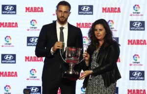 Tra il 2014 e il 2019 Oblak vince quattro Trofei Zamora - Imago