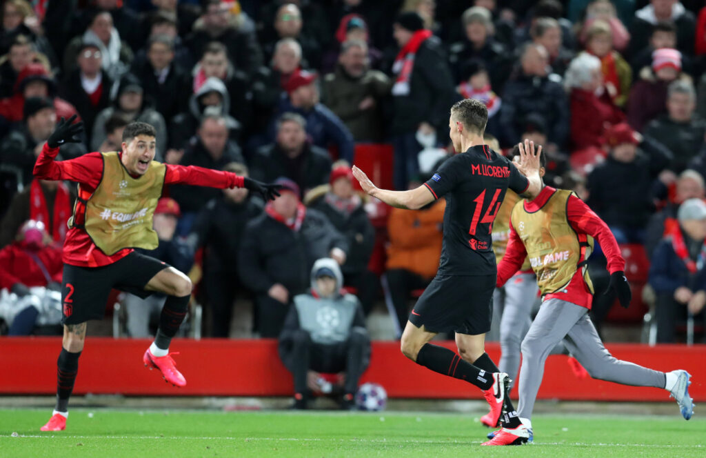 Un anno fa l'Atletico vinceva ad Anfield - Imago