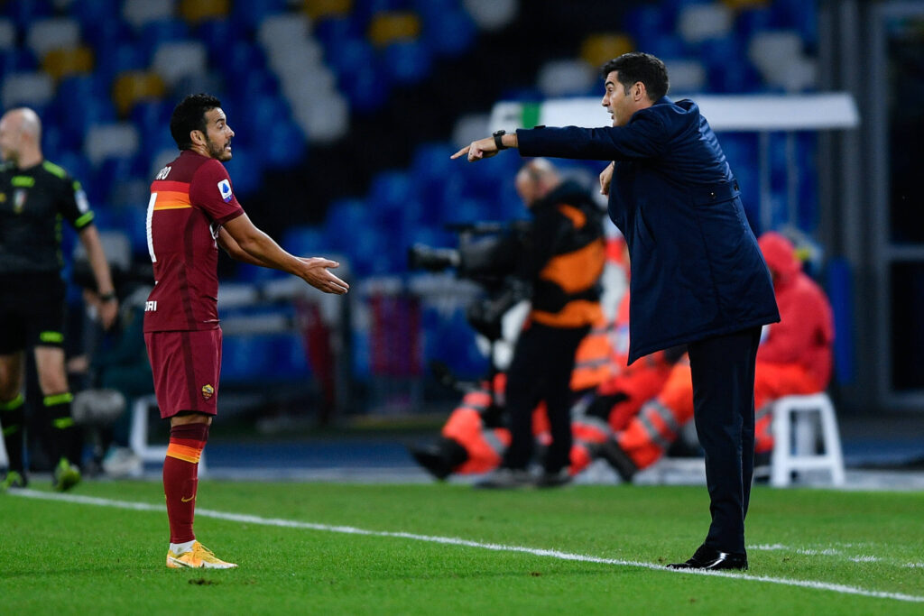 Roma, cos’è successo tra Fonseca e Pedro contro lo Shakhtar