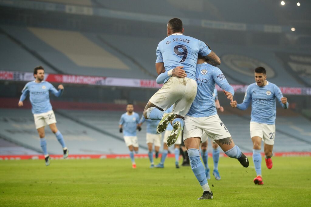 Premier, 21esima vittoria consecutiva del City contro il Wolverhampton per 4-1
