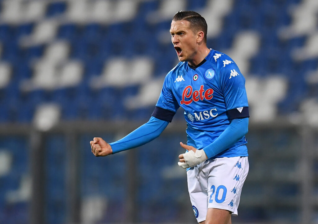 Piotr Zielinski, il centrocampista del Napoli con il vizio del gol