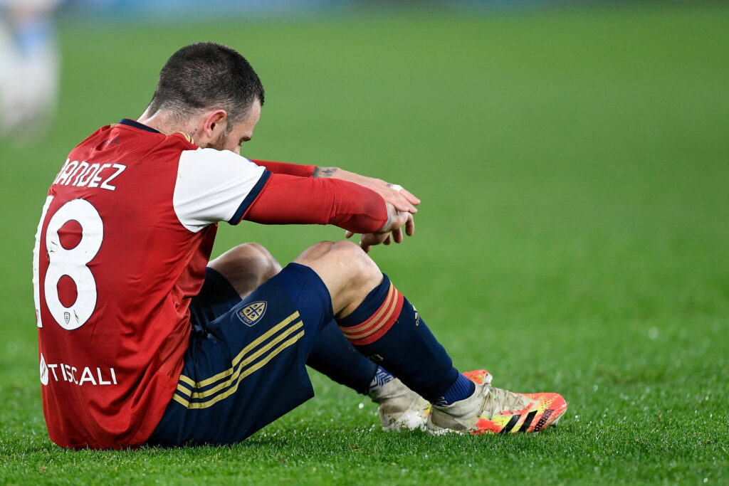 Cagliari, Nandez ancora a parte: difficile il suo recupero per l’Inter