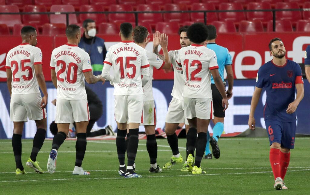 Siviglia-Atletico Madrid 1-0: Acuna riapre definitivamente la Liga!