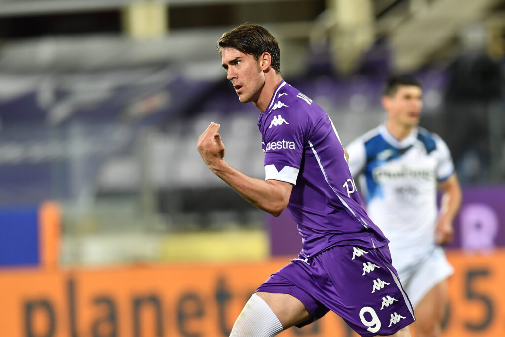 Fiorentina, Vlahovic come Haaland e meglio di Mbappé e Lautaro