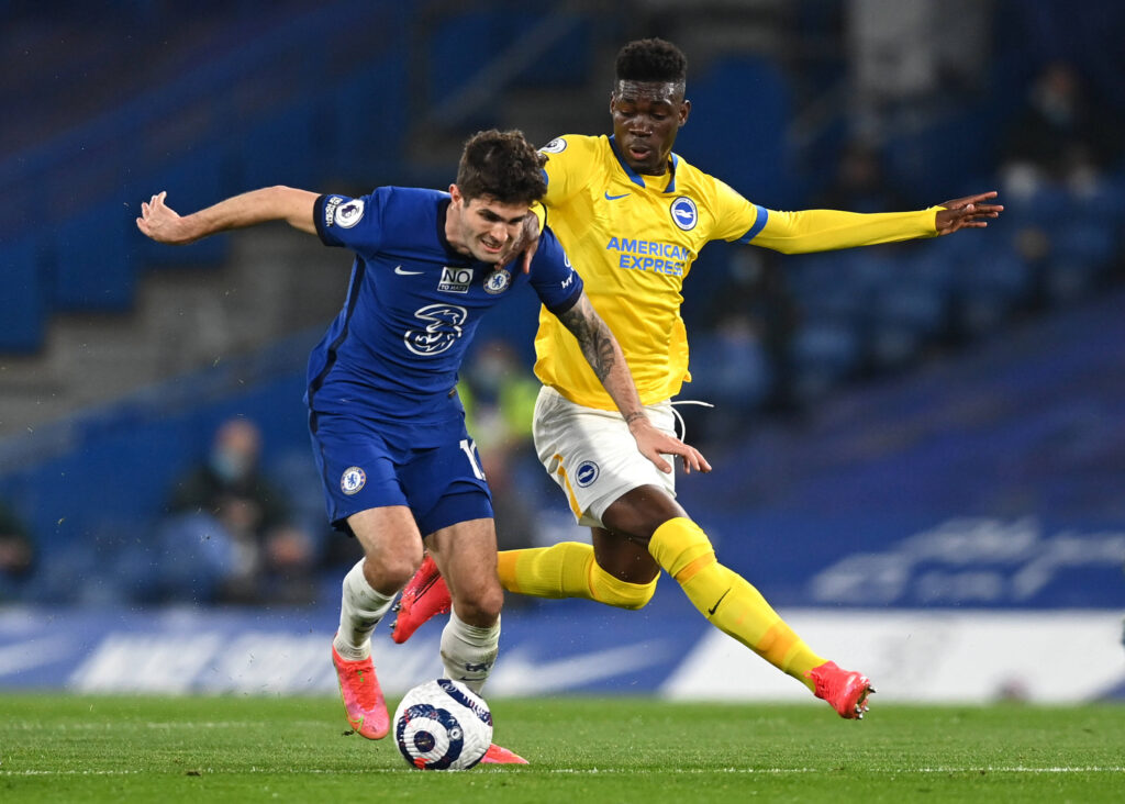Chelsea-Brighton 0-0: blues con la testa altrove e steccano