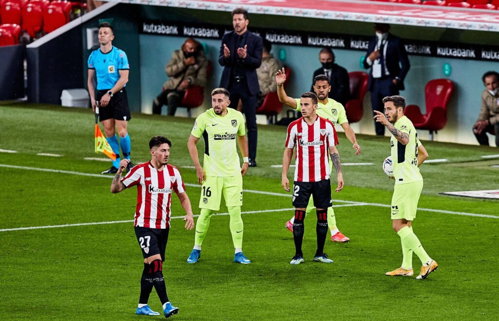 LaLiga, Atletico sconfitto 2-1 dall’Athletic. Il Barcellona è a -2