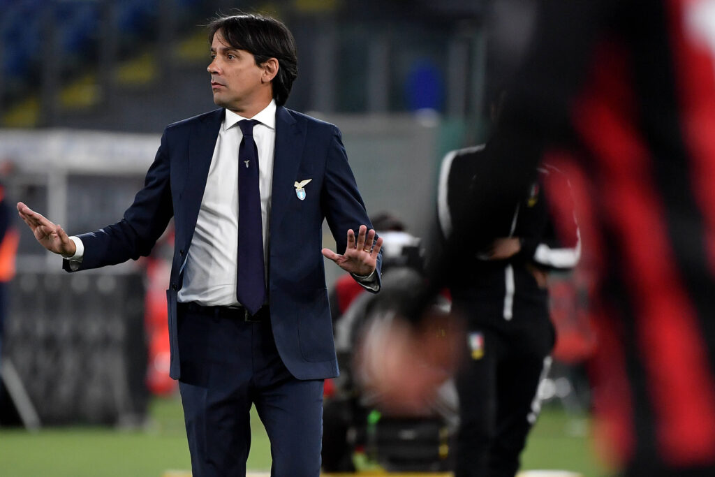 Simone Inzaghi, allenatore della Lazio